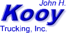 Kooy Trucking Logo
